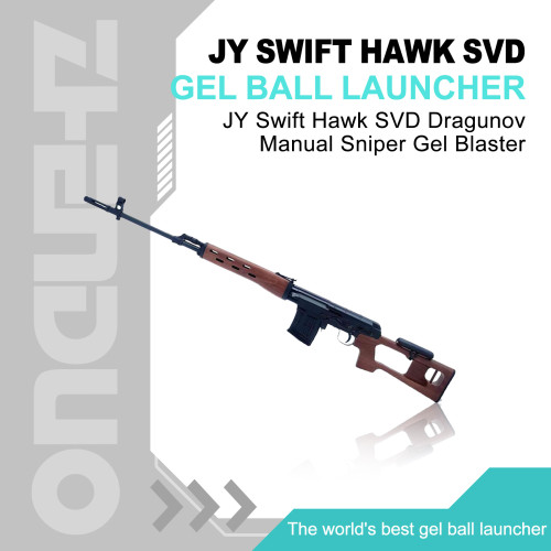 JY Swift Hawk SVD Dragunov Manual Sniper Gel Blaster