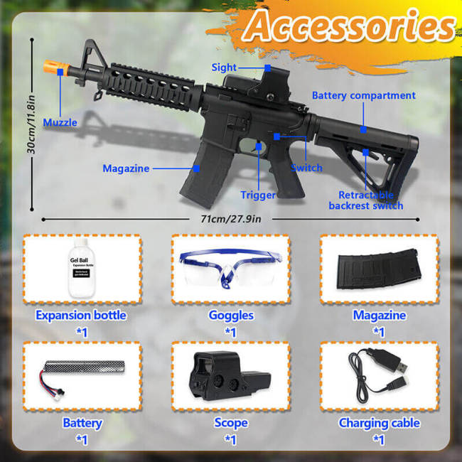 JinMing Gen8 M4A1 Gel Blaster(US Stock)