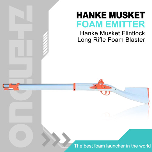 Hanke Musket Flintlock Long Rifle Foam Blaster
