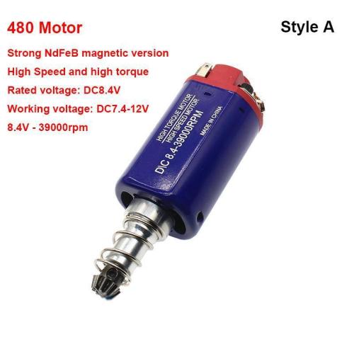 Long Axis 480 High Speed Torque CH Motor