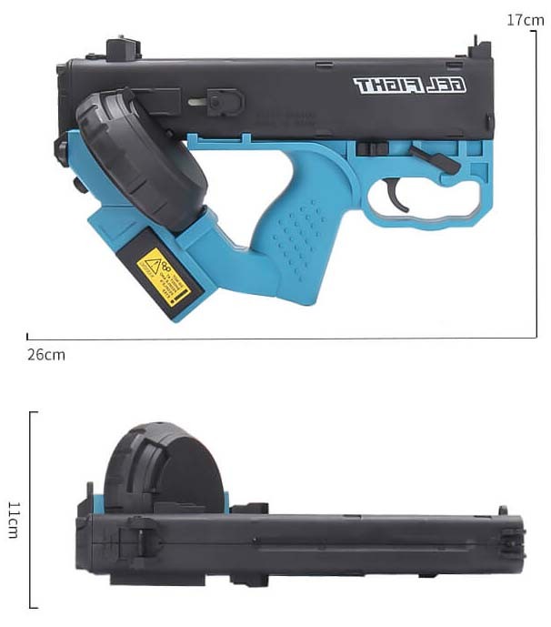 Cyberpunk 2077 DR12 Quasar Gel Blaster-Blue