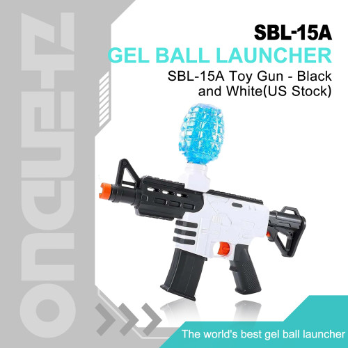 SBL-15A Toy Gun - Black and White(US Stock)