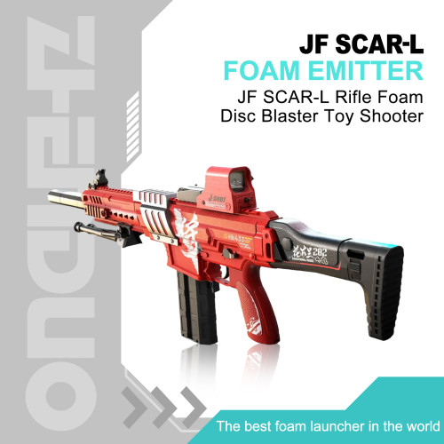 JF SCAR-L Rifle Foam Disc Blaster Toy Shooter