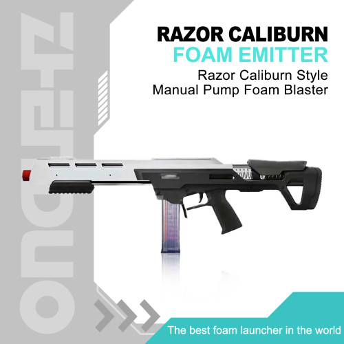 Razor Caliburn Style Manual Pump Foam Blaster