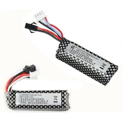 7.4V 1400mAh/11.1V 1800mAh Lipo Battery