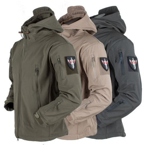 Tactical Soft Shell Military Jacket Men