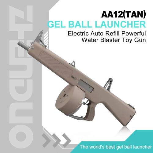 HZT AA12 Shotgun Foam Blaster-Tan
