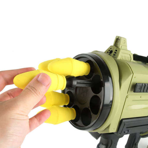 M22X 8-Hole Semi-Auto Rocket Launcher Dart Blaster