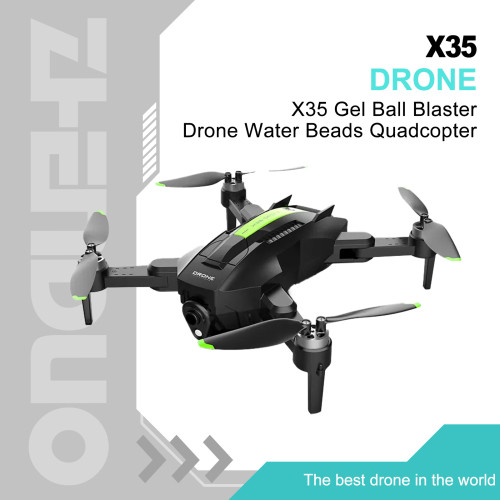X35 Gel Ball Blaster Drone Water Beads Quadcopter