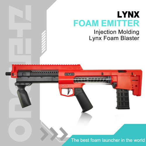 Injection Molding Lynx Foam Blaster