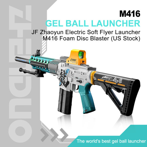 JF Zhaoyun M416 Electric Foam Disc Blaster