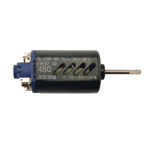 Long Shaft 480 Motor 11.1v 34000rpm for MPX, MCX