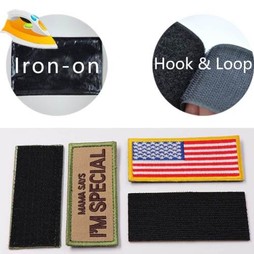 Embroidered Patches For Clothing Embroidery Flag Tactical Military Outdoor Armband Fusible Iron On Parches De Sew Badges Mochila