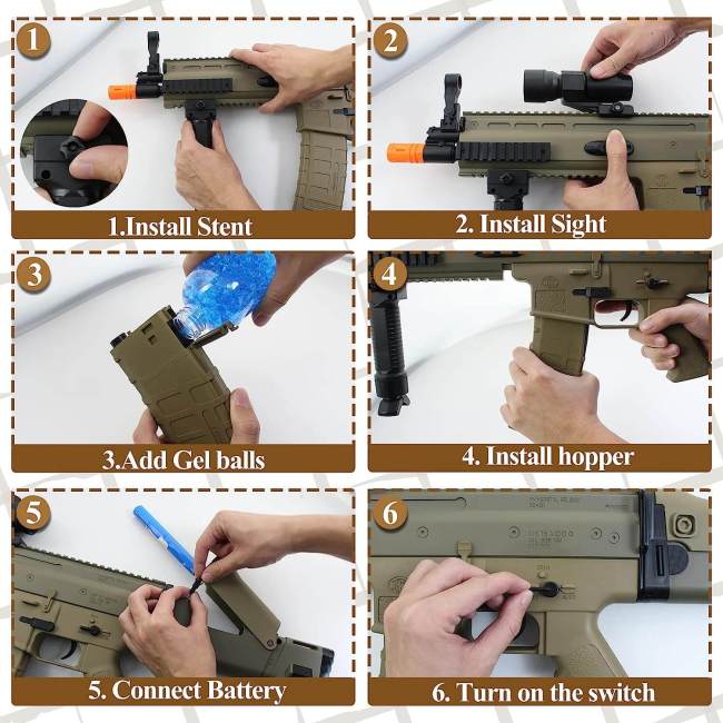 JinMing Scar V2 Gel Blaster(US Stock)