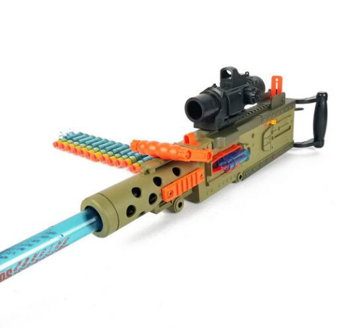 JF M2 Electric Soft Bullet Dart Heavy Machine Gun(US Stock)