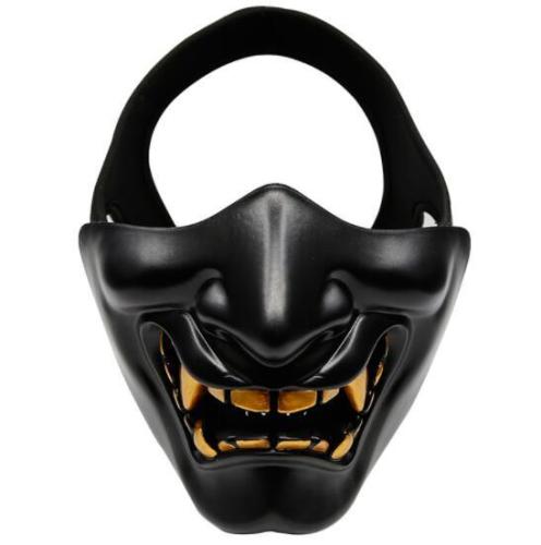 Hannya Half Face Tactical Devil Mask
