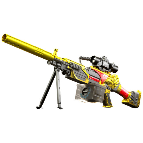 LC M249 Gold Dragon Automatic Shell Ejecting Foam Blaster