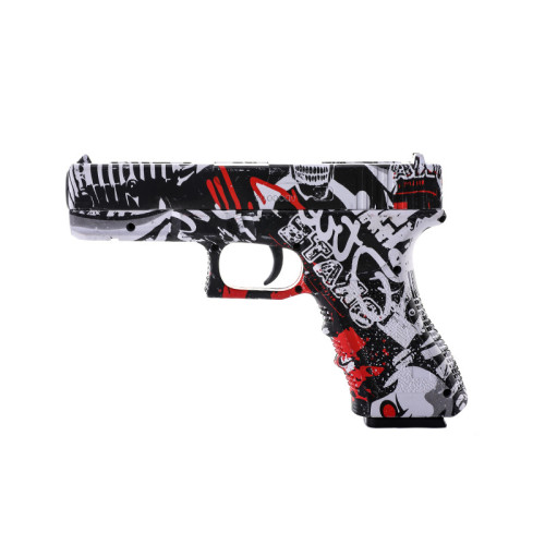 Lehui P18c Graffiti Manual Glock Gel Ball Blaster Kids Toy Gun