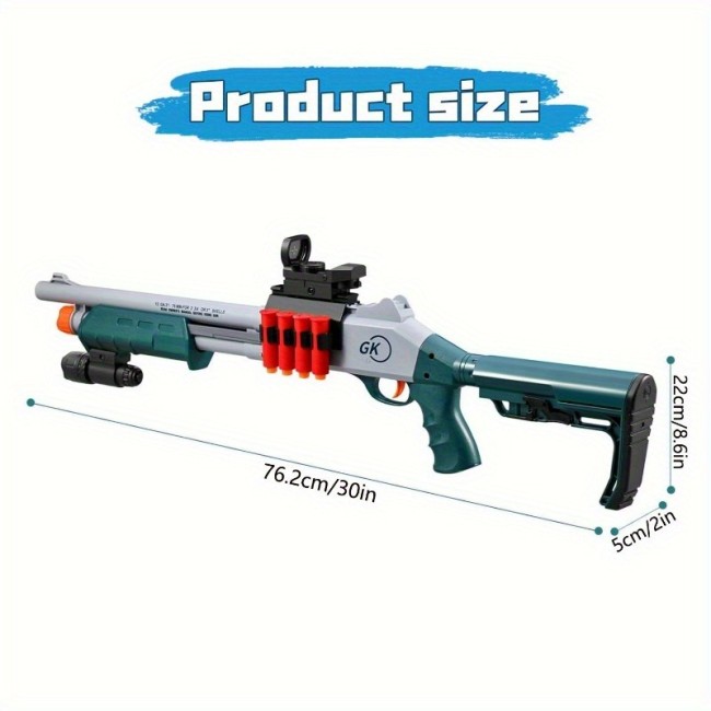 JH2027C Sniper Rifle Foam Blaster(US Stock)