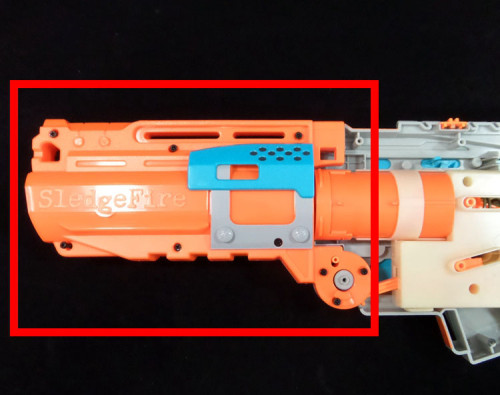 NERF Zombie Strike Sledgefire Upgrade Return Spring