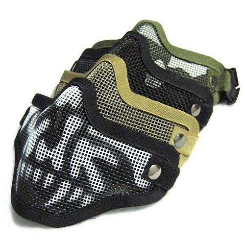Gel Blaster Skirmish Equipment Strike Steel Half Face Tactical Mask