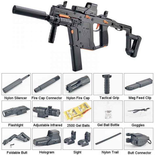 LeHui Kriss Vector V2 Gel Blaster
