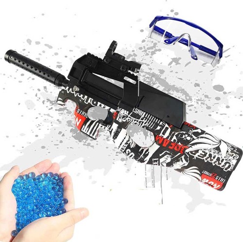 RQ P90 Multicolor Electric Splatter Gel Ball Blaster