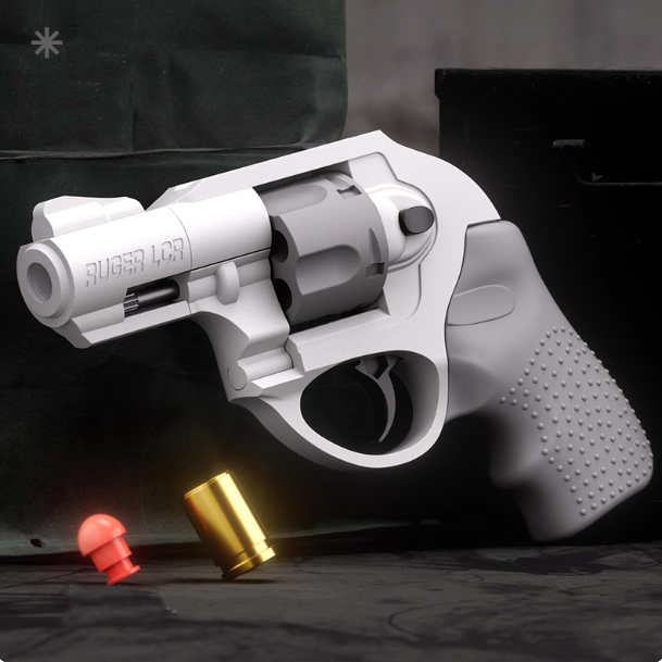 Luger LC38 Revolver Foam Blaster