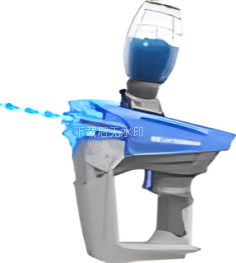 SKD CS001 Electric Splatter Gel Ball Blaster with LED Light - Blue