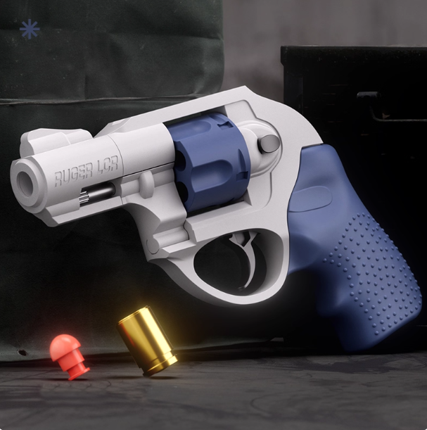 Luger LC38 Revolver Foam Blaster